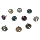 Pin Broche Pin Knoop Diamant Set 10 stuks Vijf Kleuren