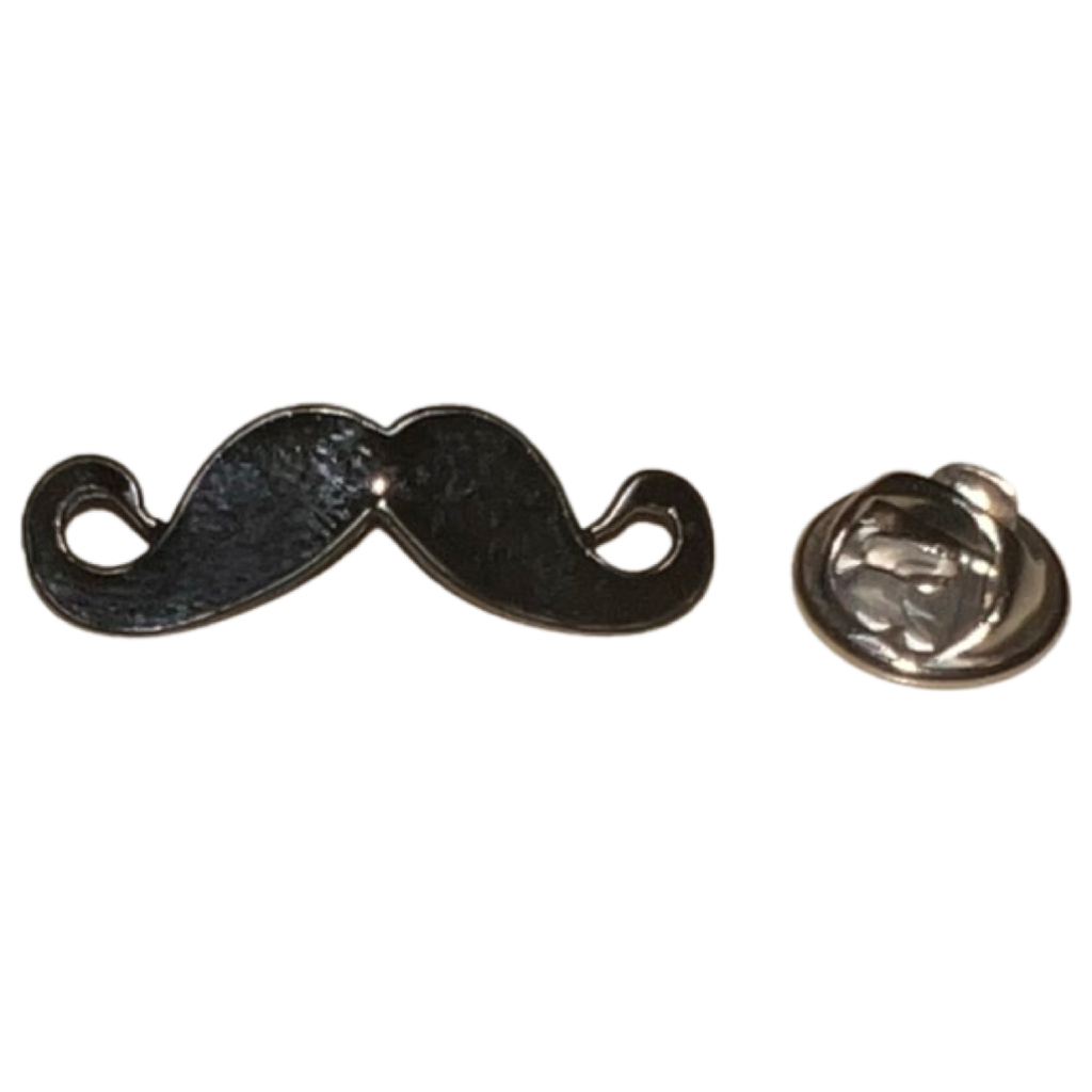 Moustache Snor Krulsnor Emaille Pin
