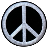 Peace Vrijheid teken Strijk Embleem Patch