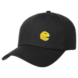 Pacman Strijk Embleem Patch op een donkergroene cap