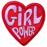 Girl Power Tekst Strijk Embleem Patch