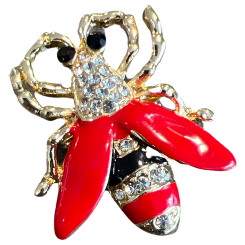 Kever Tor Vlieg Insect Strass Broche Sierspeld