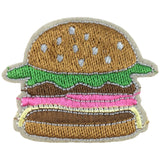 Hamburger Fastfood Strijk Embleem Patch