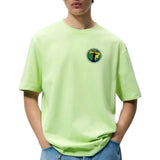 Brazil Brazilie Rio De Janeiro Strijk Embleem Patch op een groen t-shirt