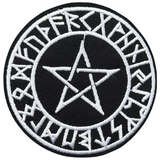 Pentagram Strijk Embleem Patch