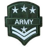 Army Tekst Strijk Embleem Patch