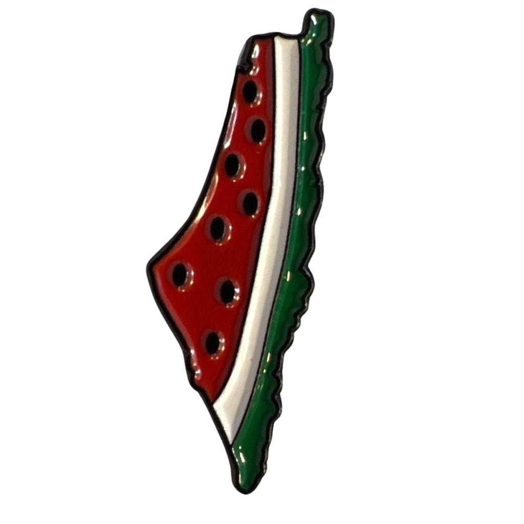 Palestina Watermeloen Emaille Pin