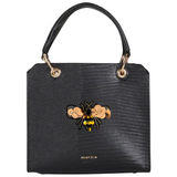 Bij Bijen paillette Op Naai Fashion Part op een zwarte tas