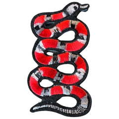 Slang Koraalslang Serpent Strijk Embleem Patch Links