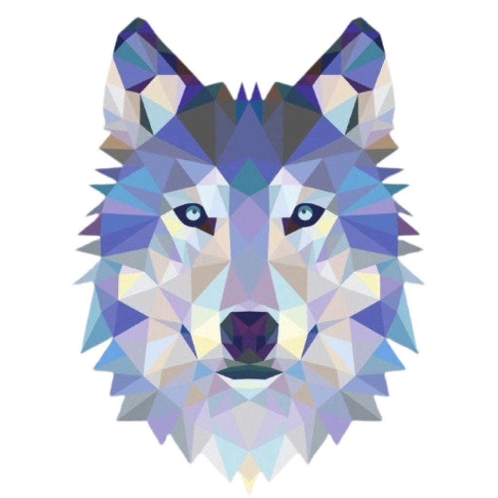 Wolf Artistiek Strijk Applicatie