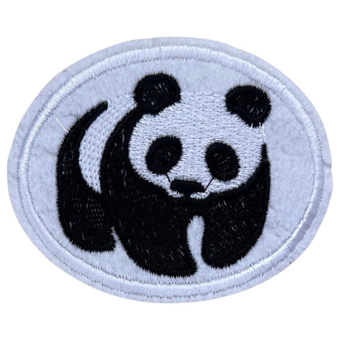 Panda Beer Strijk Applicatie Embleem Patch