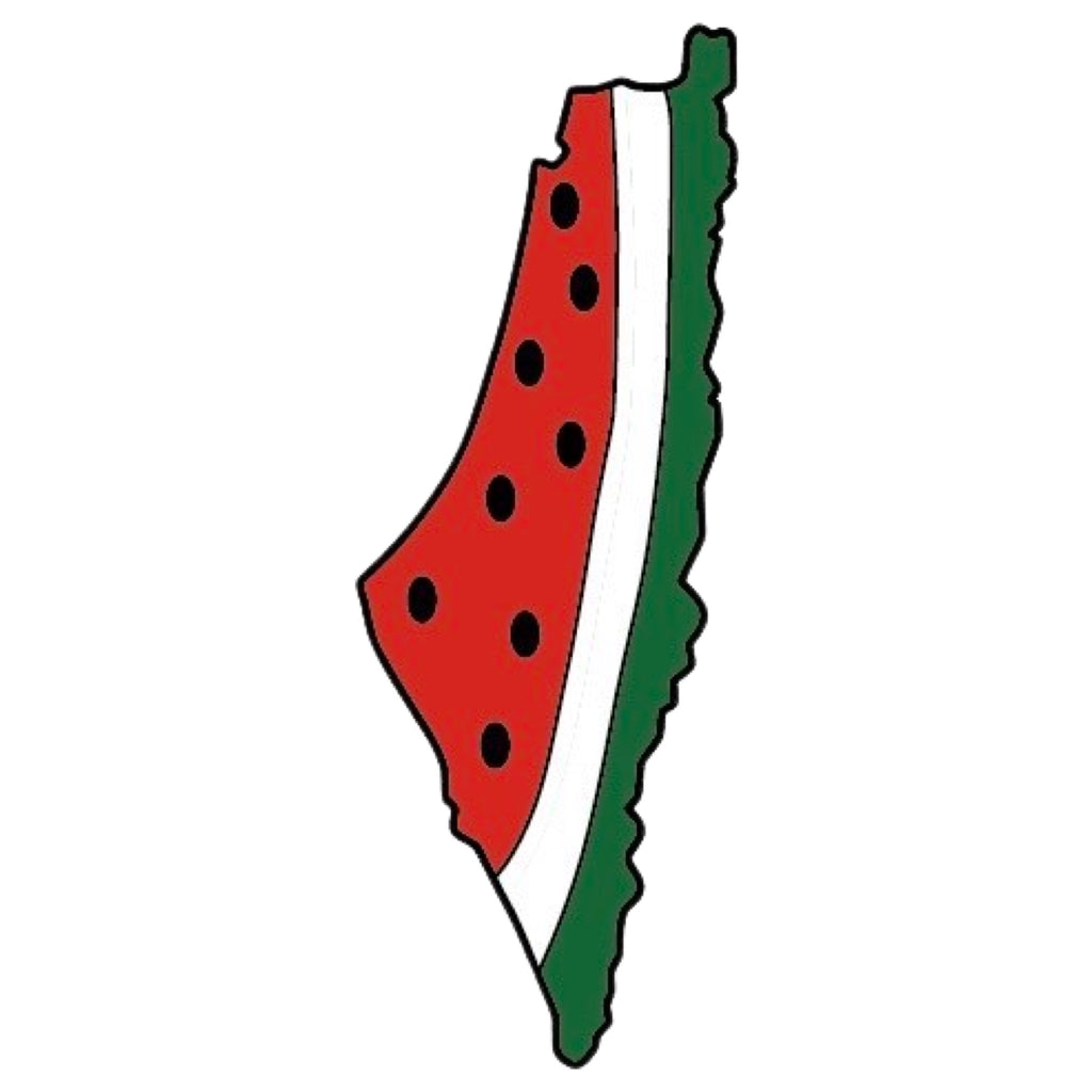 Palestina Watermeloen Strijk ApplicatiePalestina Watermeloen Strijk Applicatie