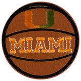 Basketbal Miami Strijk Embleem Patch