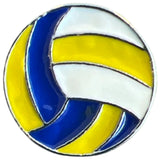 Volleybal Emaille Pin