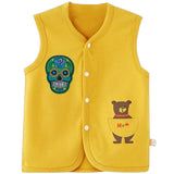 Sugar Skull Mexico Doodskop Strijk Patch Groen op een geel peuter vestje