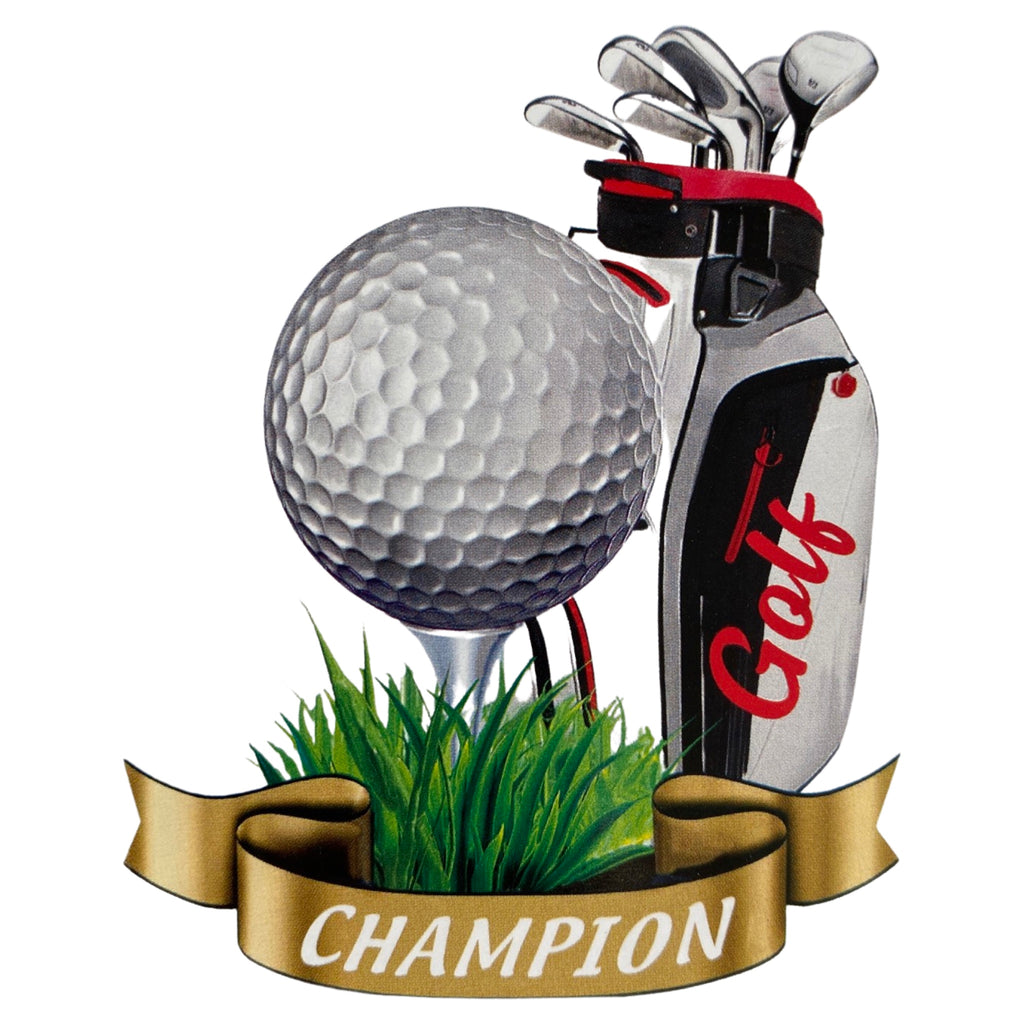 Golf Champion Strijk Applicatie Small