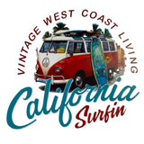 Surfing Calafornia Strijk Applicatie Small