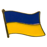 Oekraïne Ukraine Nationale Vlag Emaille Pin Geel Blauw