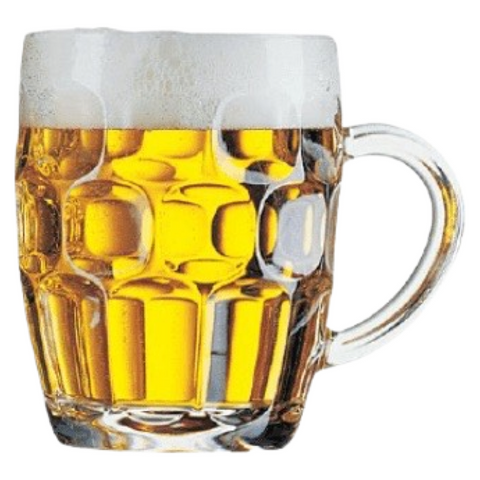 Bier Bierpull Bierglas Full Color Strijk Applicatie Large