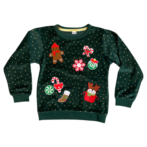 Gingerbread Man kerstkostuum voor volwassenen - bruine top Gingerbread Man kerstkostuum voor volwassenen - bruine top