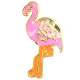 Flamingo Emaille Pin Roze