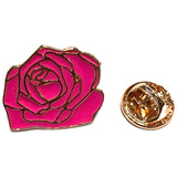 Roze Roos Emaille Pin