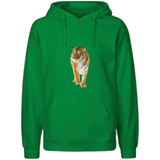 Tijger Indische Strijk Applicatie XL op een groene hoodie