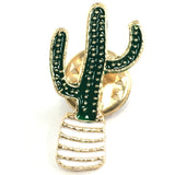 Cactus Emaille Pin