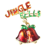 Jingle Bells Tekst Kerst Broche Sierspeld