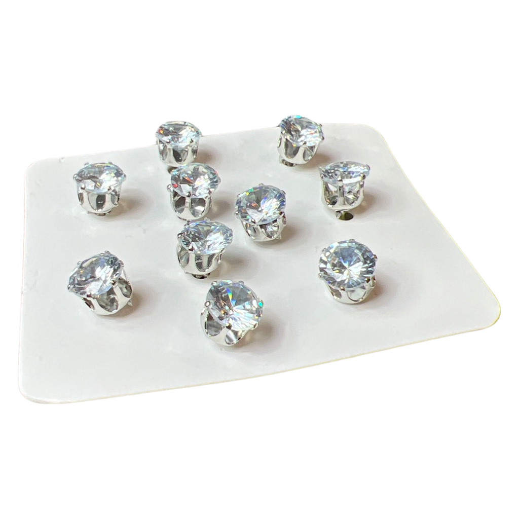 Pin Broche Steek Pin Knopen Strass Diamant Set 10 stuks