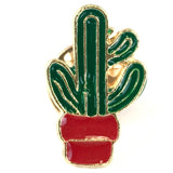 Cactus Arm Cactus In Pot Emaille Pin