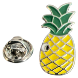 Ananas Knipoog Emaille Pin