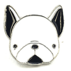 Hond Engels Franse Bulldog Emaille Pin