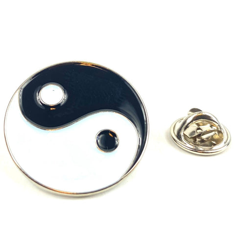 Yin Yang Balans Evenwicht Emaille Pin
