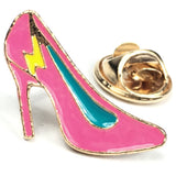 Roze Pump Emaille Pin