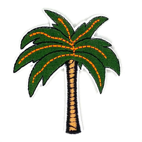 Palmboom Strijk Embleem Patch