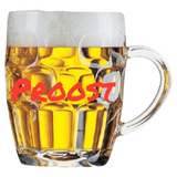 Bier Bierpull Bierglas Proost Tekst Full Color Strijk Applicatie Large