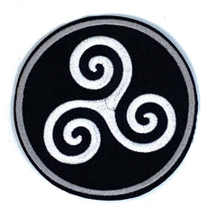 Keltisch Triskell Britain Kruis Karma Symbool Strijk Embleem Patch