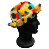 Hoed Bucket Hat Letter Patroon Multicolor