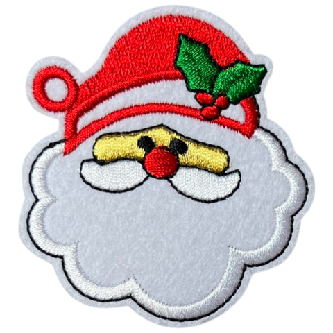 Kerstman Santa Claus Strijk Embleem Patch L