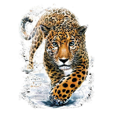 Panter Luipaard Jaguar Strijk XL Applicatie