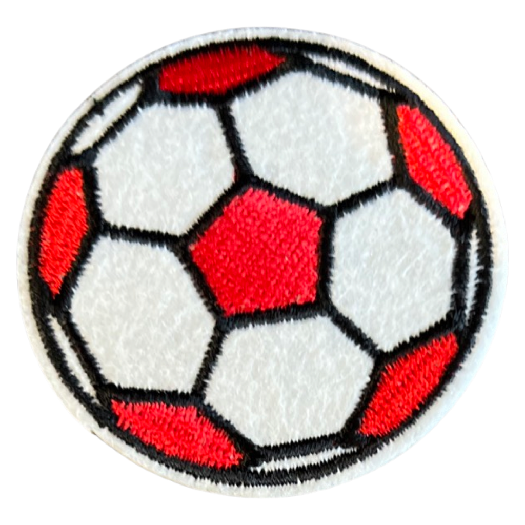 Voetbal Soccer Bal Strijk Embleem Patch