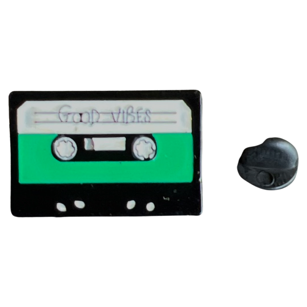 Cassettebandje Cassettedeck Tape Emaille Pin
