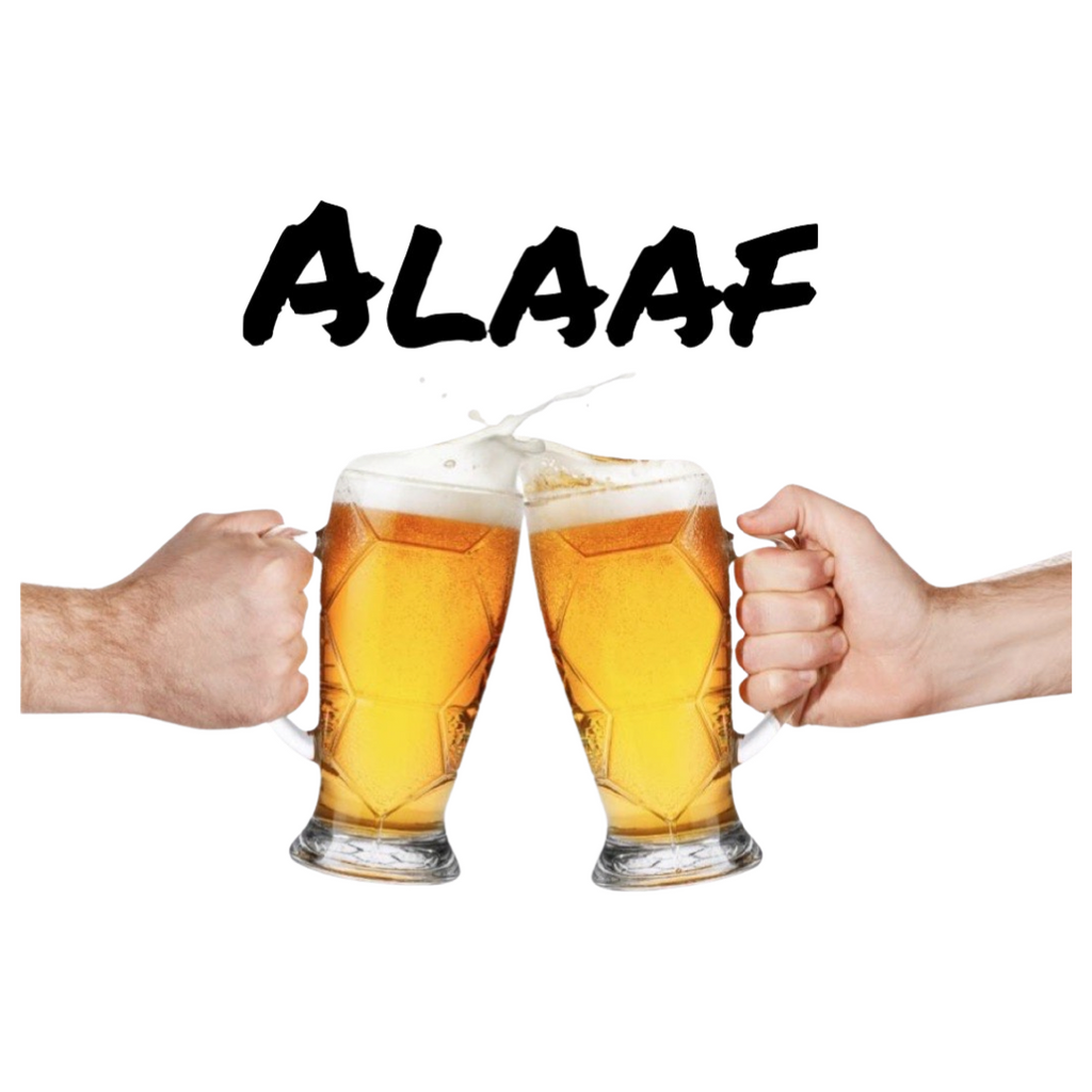 Bier Glazen Bierpull Alaaf Tekst Full Color Strijk Applicatie Large